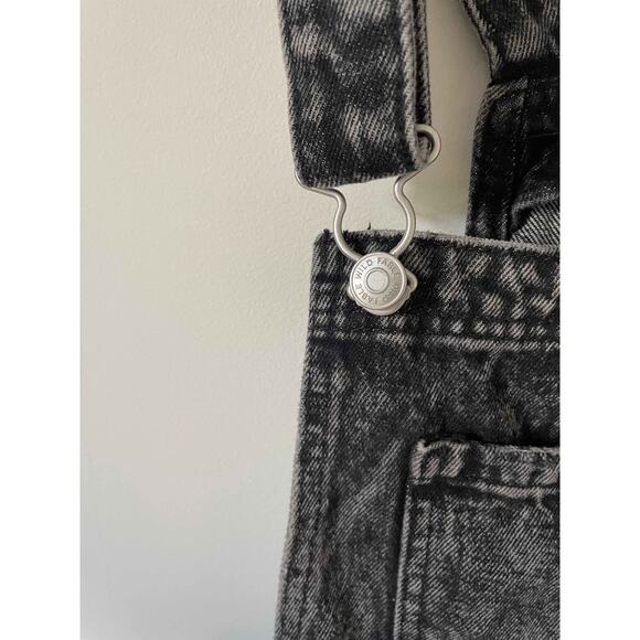 Wild Fable Raw Hem Jumper Skirt Black Gray Size Small - Picture 7 of 10